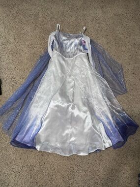 Disguise White and Blue Sparkle Princess Costume